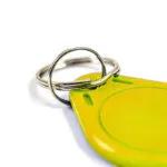 تگ RFID سر کلیدی IC key – فرکانس 13.56MHz زرد