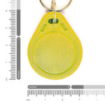 تگ RFID سر کلیدی IC key – فرکانس 13.56MHz زرد