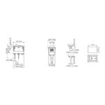 کلید بچه راکر دو حالته دو پین سفید KCD1-11