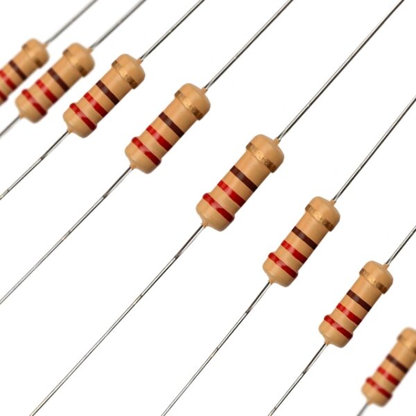 مقاومت 220 اهم 1/2W (بسته 20 عددی)