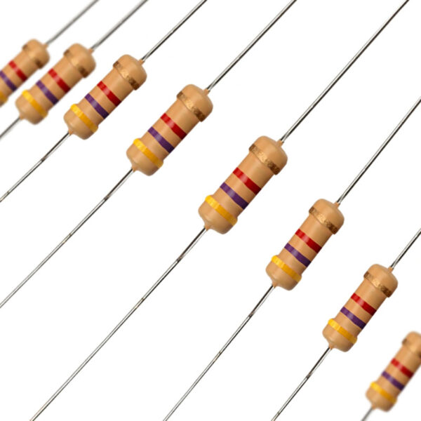 مقاومت 4.7K 1/2W (بسته 20 عددی)