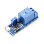 ماژول 555 رله تایمردار با قابلیت تنظیم زمان تایمر XY-018