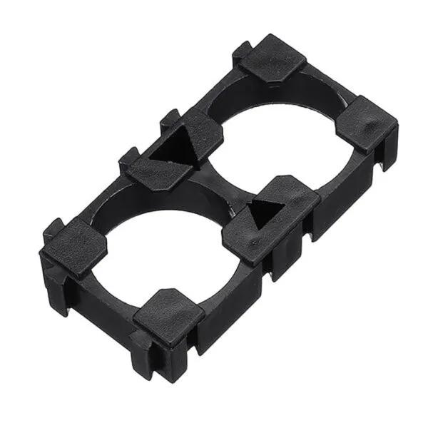 براکت و هولدر دو تایی باتری لیتیومی 18650 (نگهدارنده باتری)