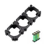 براکت و هولدر سه تایی باتری لیتیومی 18650 (نگهدارنده باتری)