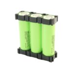 براکت و هولدر سه تایی باتری لیتیومی 18650 (نگهدارنده باتری)