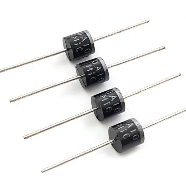 دیود قدرت 1000 ولت 10 آمپر 10A10 پکیج DIP