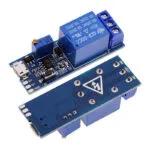 ماژول 555 رله تایمردار با قابلیت تنظیم زمان تایمر XY-018