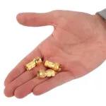 فیش رسیور ماهواره و آنتن طلایی آچارخور واشردار