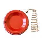 پایه هویه فلزی گرد قرمز