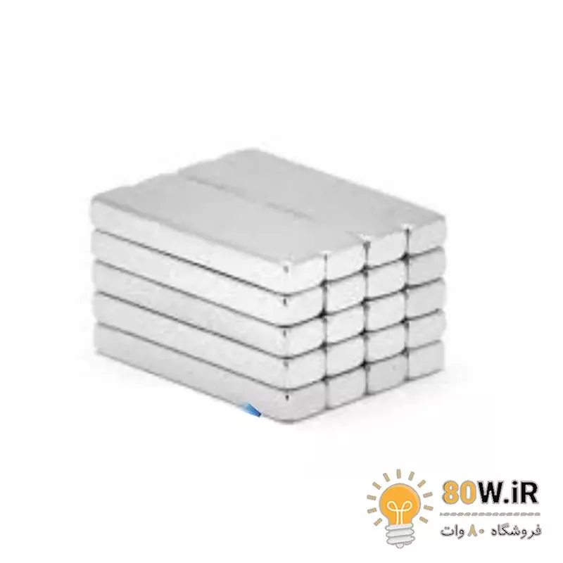 آهنربا بلوک نیودیمیوم 15x3x2 ND گرید 35