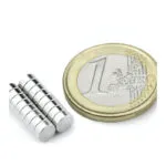 آهنربا گرد (استوانه - دیسک) نیودیمیوم 5x2 ND گرید 35