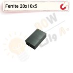 آهنربا بلوک فریت (مگنت سرامیکی) 20x10x5 FR
