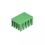 هیت سینک مخصوص پردازنده و تراشه های SMD سبز رنگ سایز 20x14x11mm