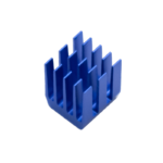 هیت سینک مخصوص پردازنده و تراشه های SMD آبی سایز 9x9x12mm