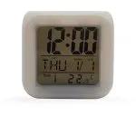 ساعت و دماسنج دیجیتال رنگی آلارم دار مکعبی CHH508 RGB