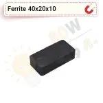 آهنربا بلوک فریت (مگنت سرامیکی) 40x20x10 FR