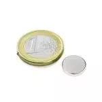 آهنربا گرد (استوانه - دیسک) نیودیمیوم 12x2 ND گرید 35